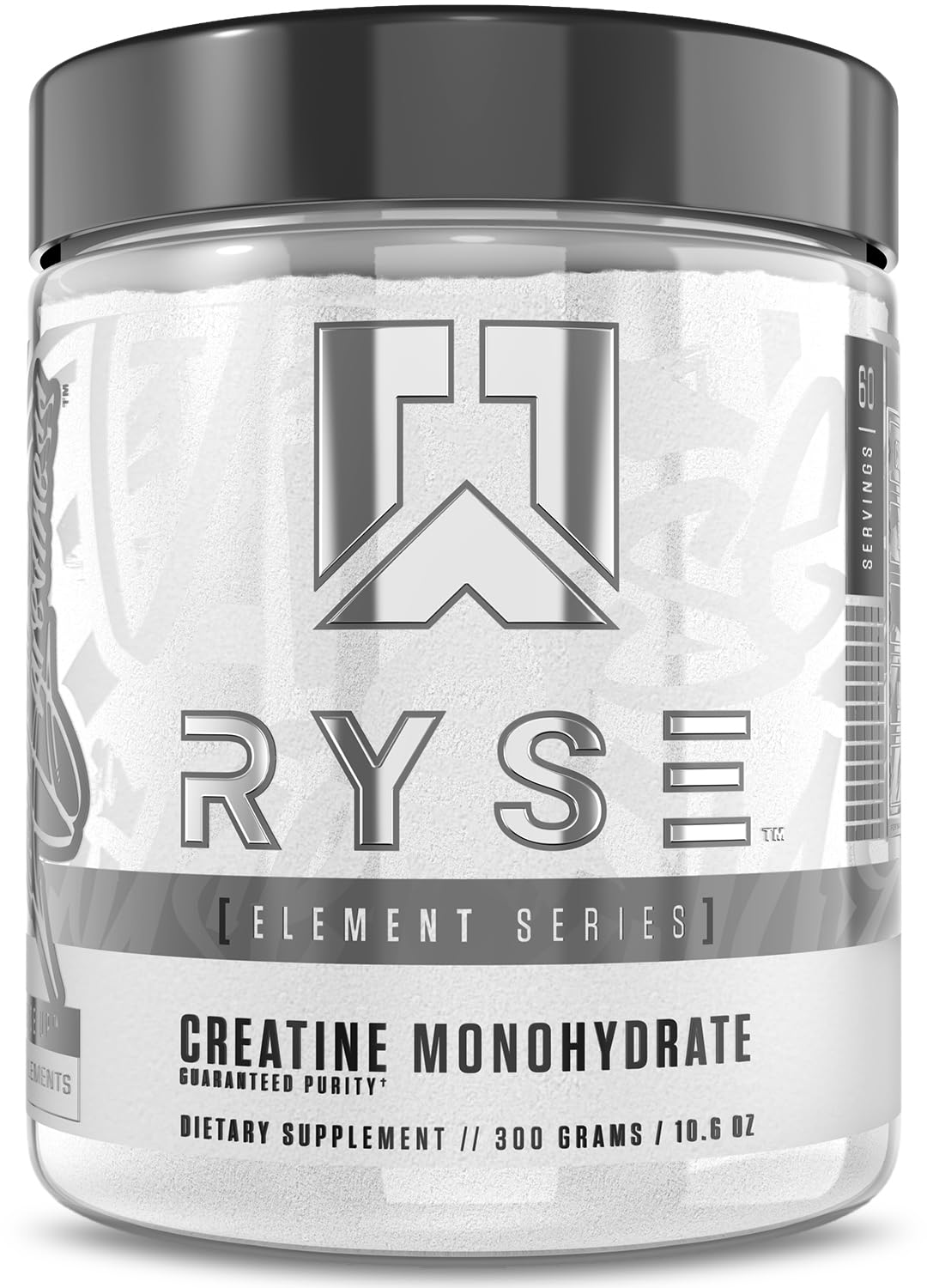 RYSE Up Supplements Creatine Monohydrate 300g front view