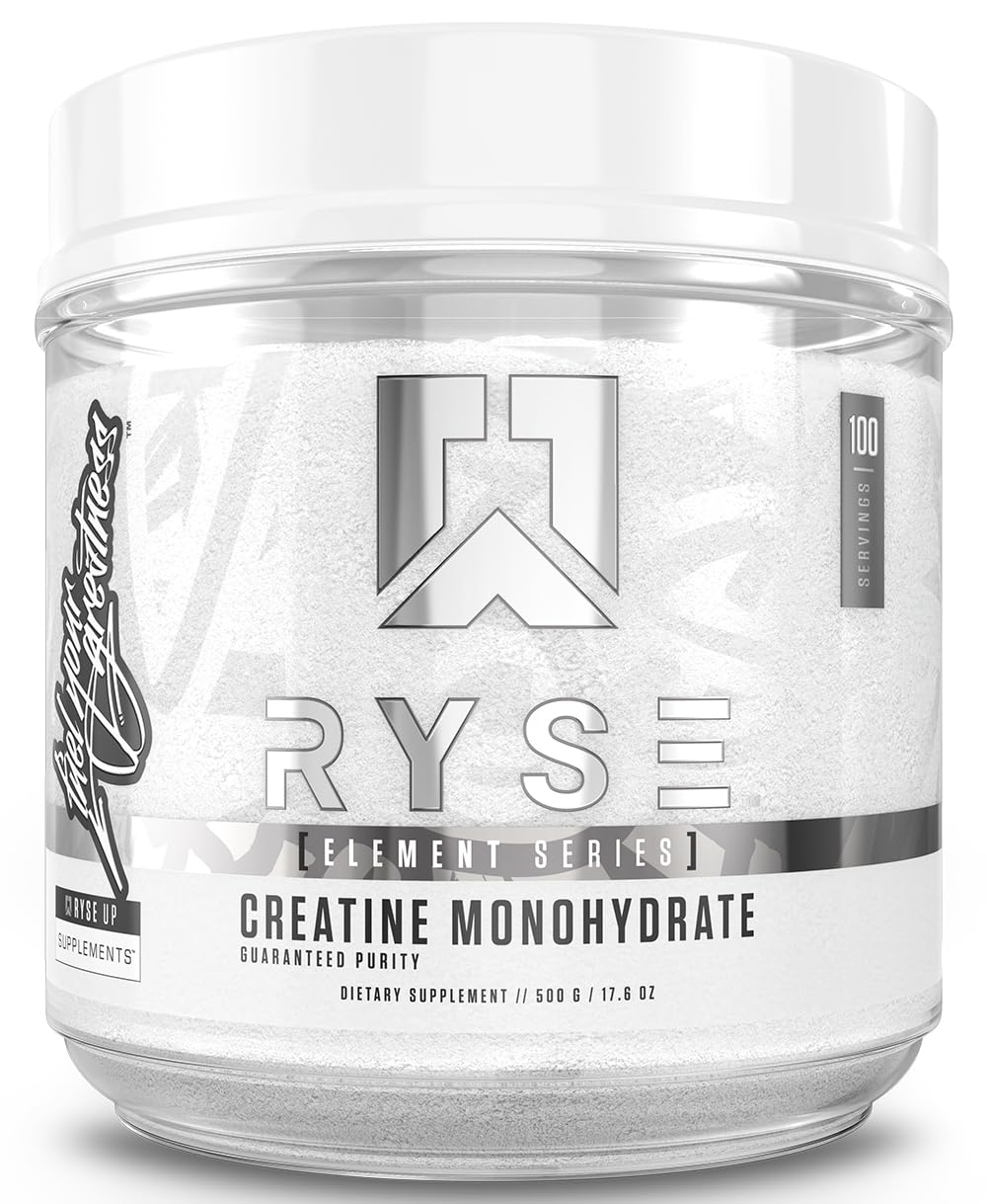RYSE Up Supplements Creatine Monohydrate 635g front view