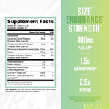 RYSE Up Supplements Loaded Creatine 395g side view