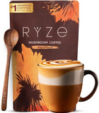 RYZE SUPERFOODS Mushroom Coffee 179g front view