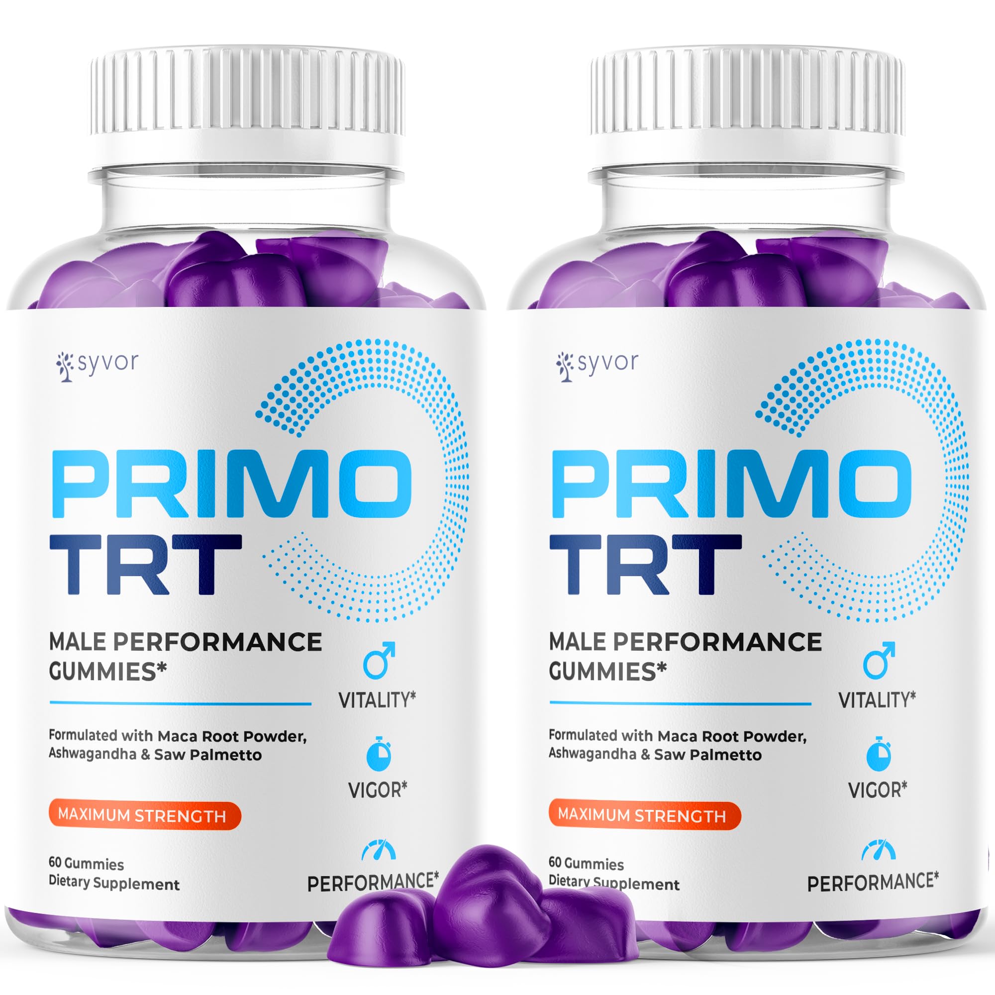 S.O Labs Primo TRT Gummies bottle front view