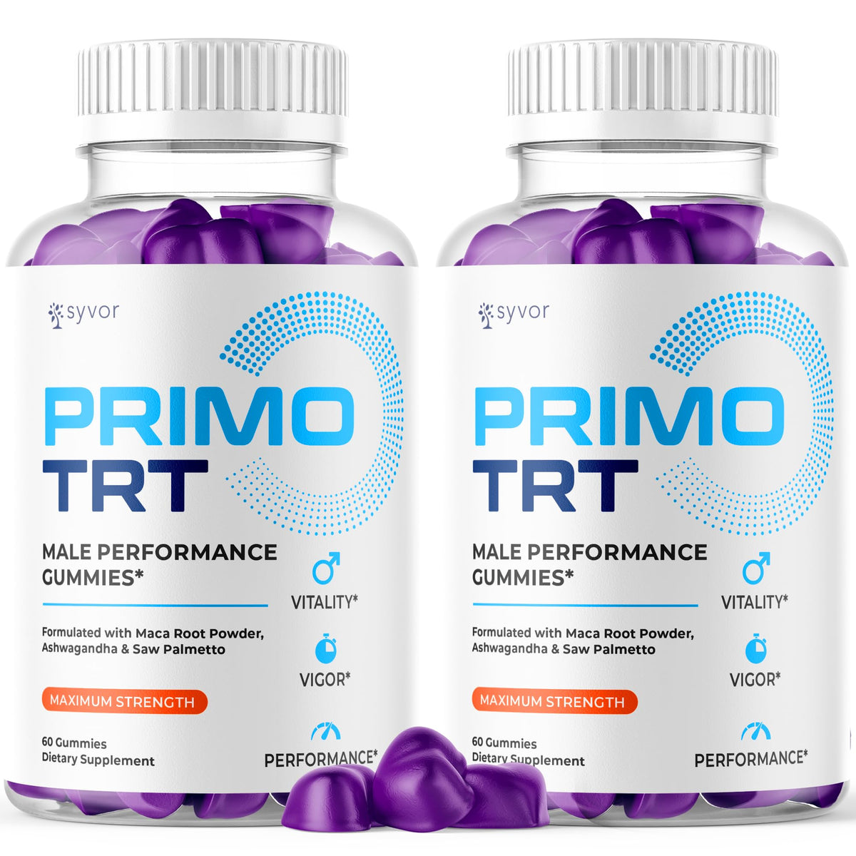 S.O Labs Primo TRT Gummies bottle front view