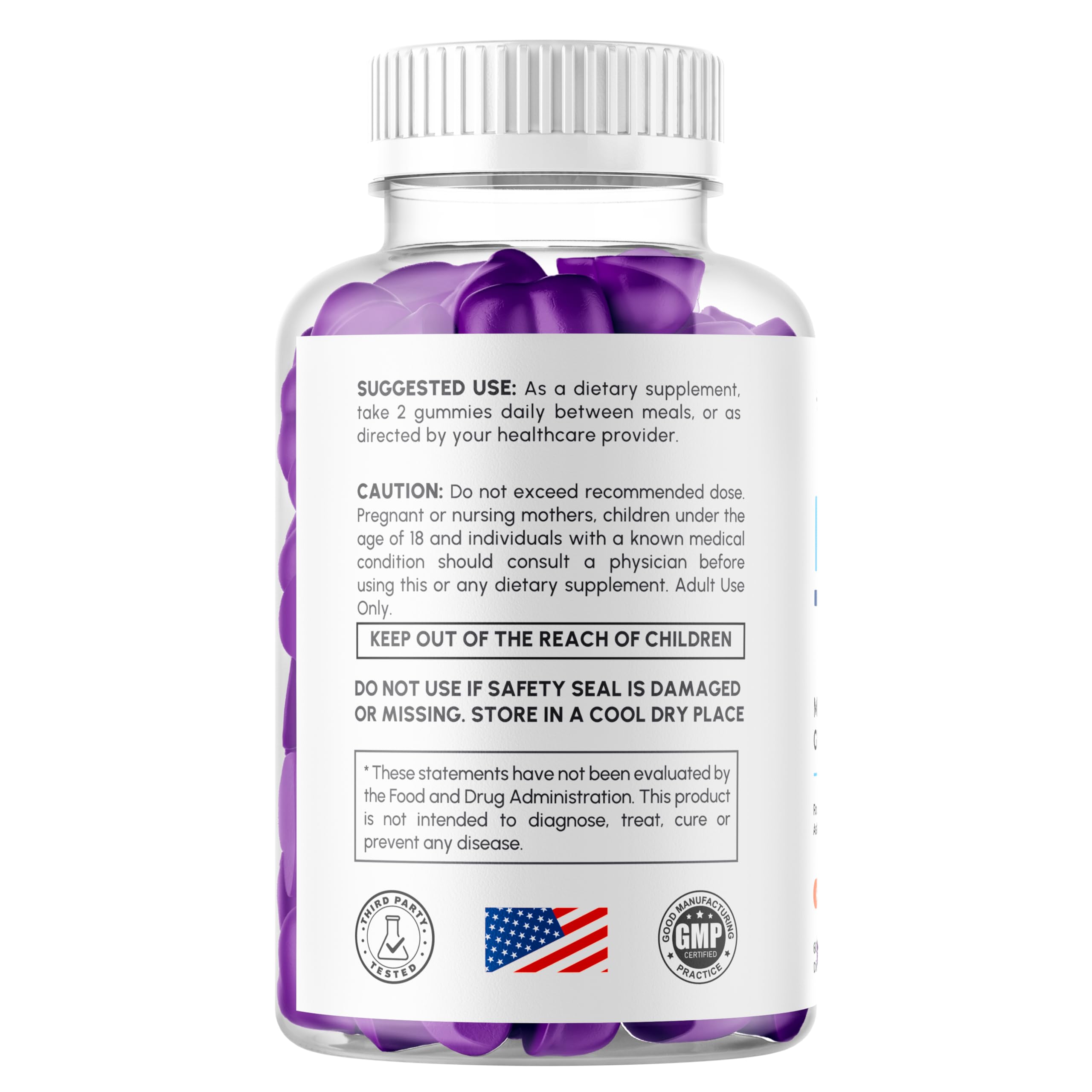 S.O Labs Primo TRT Gummies with measuring spoon