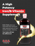 S.S.S. CO. High Potency Iron Liquid Supplement ingredients list