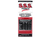 S.S.S. CO. Tonic Iron and Vitamin B Supplement with other vitamins