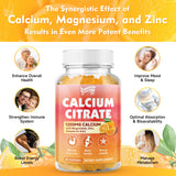 Saajoor Calcium Citrate Gummies close-up of gummies