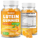 Saajoor Lutein Gummies 170g front view with packaging