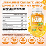 Saajoor Lutein & Zeaxanthin Gummies close-up of gummies