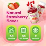 Saajoor Magnesium Complex Gummies nutritional information label