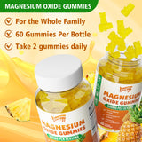 Saajoor Magnesium Gummies 500mg with tropical fruits