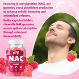 Saajoor NAC Gummies 1000mg with daily serving suggestion