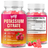 Saajoor Potassium Gummies 1000mg front view packaging
