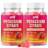 Saajoor Potassium Gummies 1000mg front view with packaging