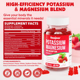 Saajoor Potassium Magnesium Gummies nutritional information