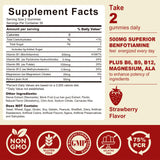 Safgumjel Vitamin B1 Gummies packaging side view