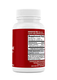 Safrel Acetyl L-Carnitine bottle side view showing capsule count