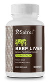 Safrel Beef Liver Capsules front view with packaging