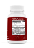 Safrel Maca Root Capsules on a wooden table