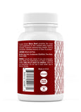 Safrel Maca Root Capsules with a measuring spoon