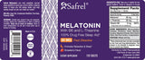 Safrel Melatonin tablets with natural berry flavour