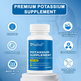 Safrel Potassium Supplement capsule close-up