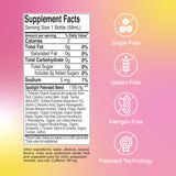 SAGA Mushroom Focus Supplement displayed with fresh guava