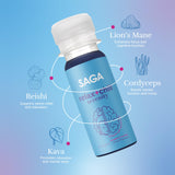 SAGA Serenity daily wellness Shots with strawberry cucumber flavour