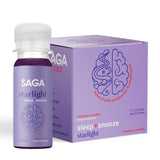 SAGA Starlight Organic Sleep Shots 2 Fl Oz front view