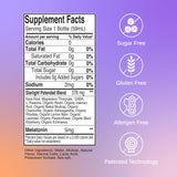 SAGA Starlight Organic Sleep Shots close-up of liquid