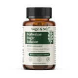 Sage & Self Berberine HCL supplement front view with packaging