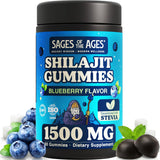 Sages Of The Ages Shilajit Gummies 1500mg front view