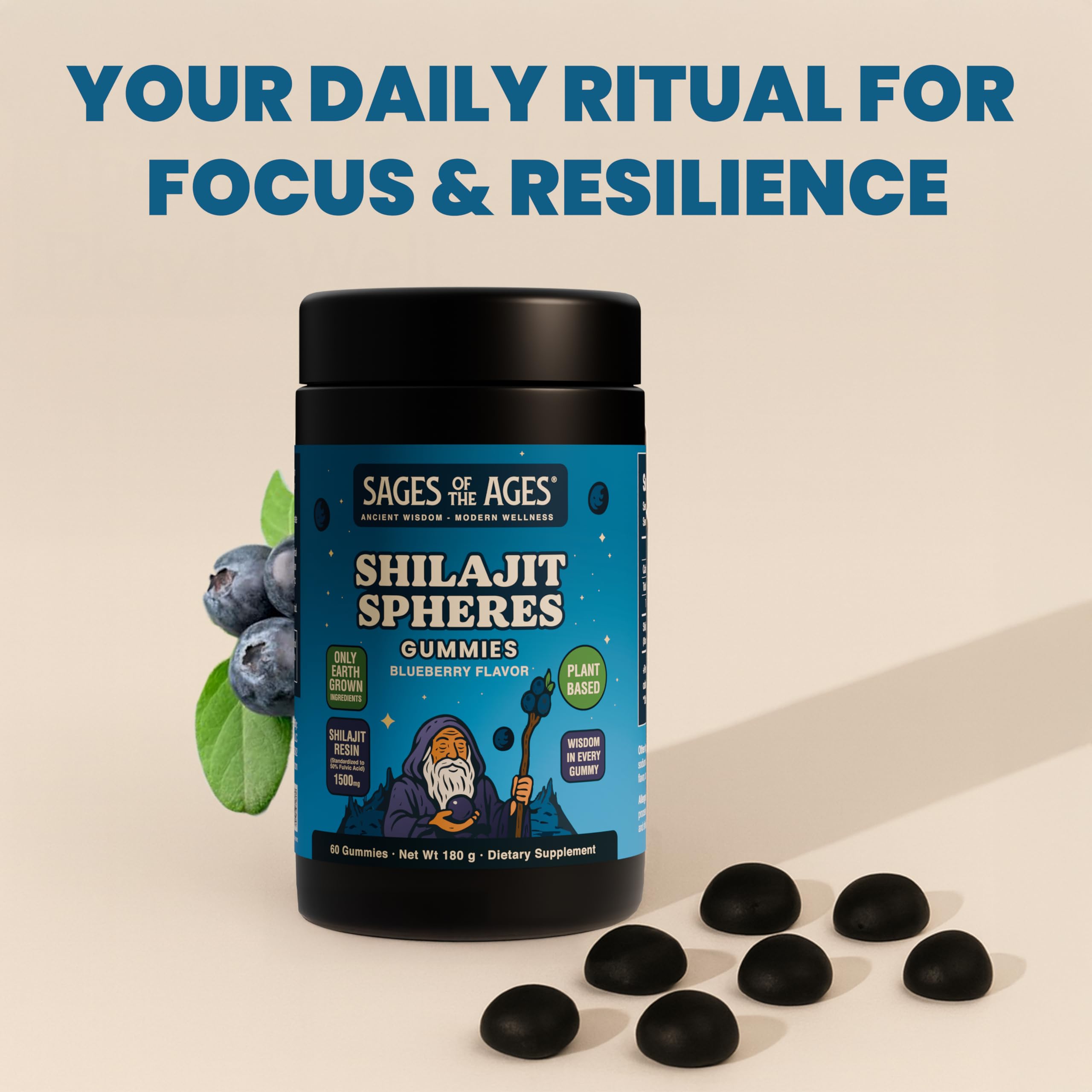 Sages Of The Ages Shilajit Gummies lifestyle scene