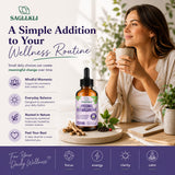Sagllkli Ashwagandha Liquid Drops 60ml side view