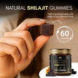 SAHAK Shilajit Gummies orange flavour gummies