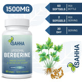Sahha Liposomal Berberine 168g displayed with other supplements