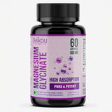 SAIKOU HERBS Magnesium Glycinate 800mg capsules front view