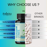 SAIKOU HERBS Potassium Citrate 800mg capsules packaging
