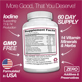 Saint Mingiano Thyroid Support Supplement ingredients list