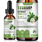 SAIYUVIT Soursop Bitters Liquid Drops 5000mg front view