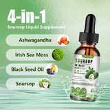 SAIYUVIT Soursop Bitters Liquid Drops 5000mg in lifestyle setting