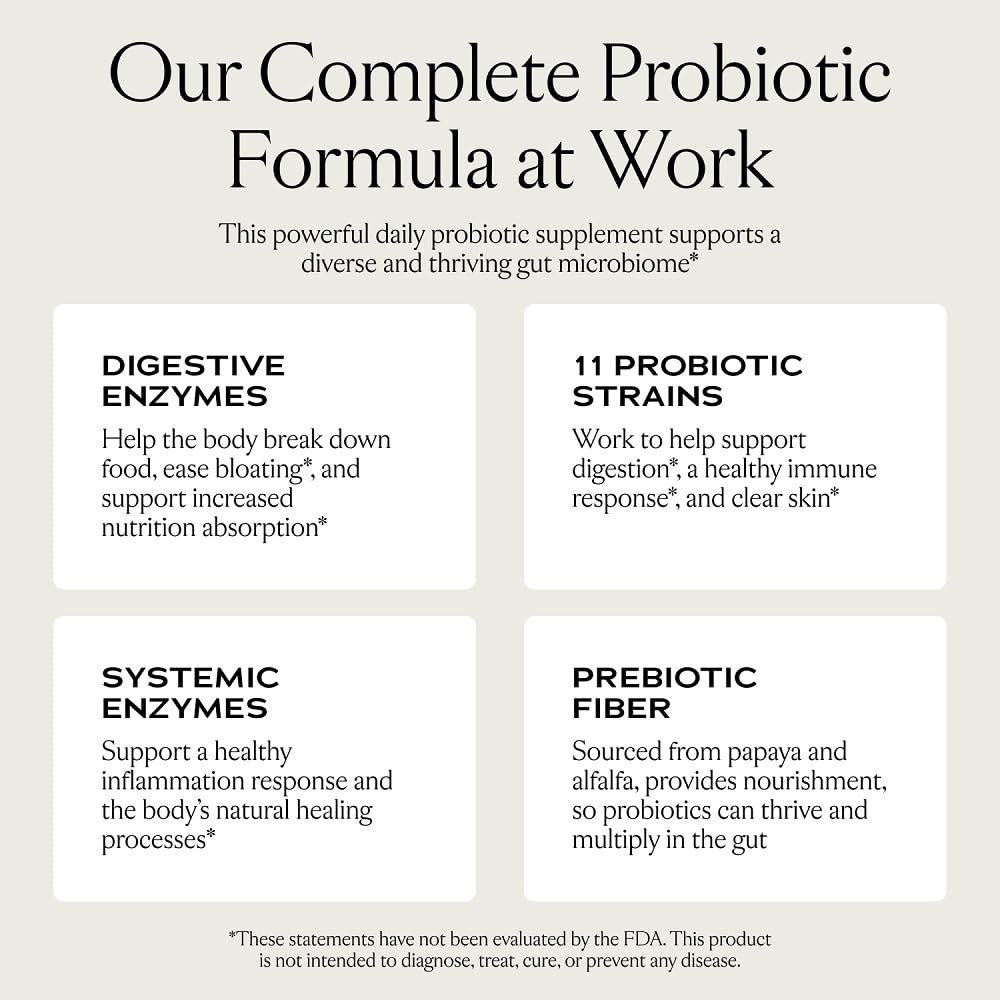SAKARA Complete Probiotic Formula capsules on a table