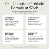 SAKARA Complete Probiotic Formula capsules on a table