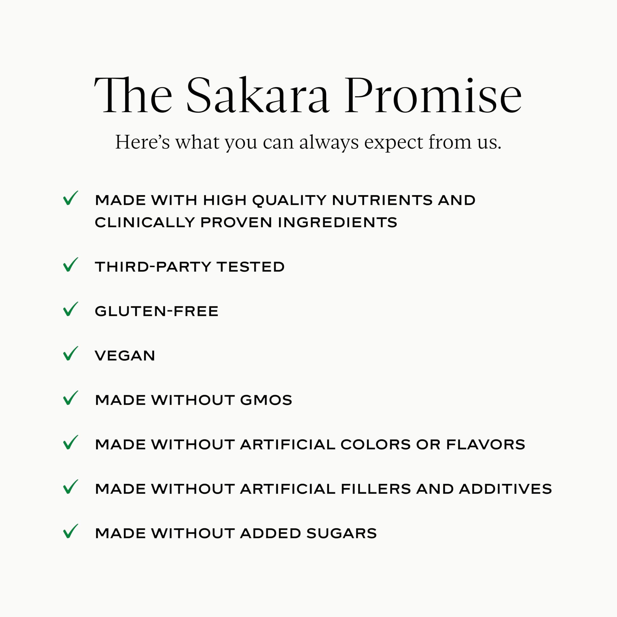 SAKARA Daily Fiber Gummies on a wooden table