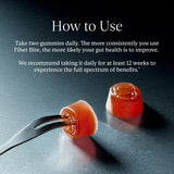 SAKARA Daily Fiber Gummies with fresh fruits