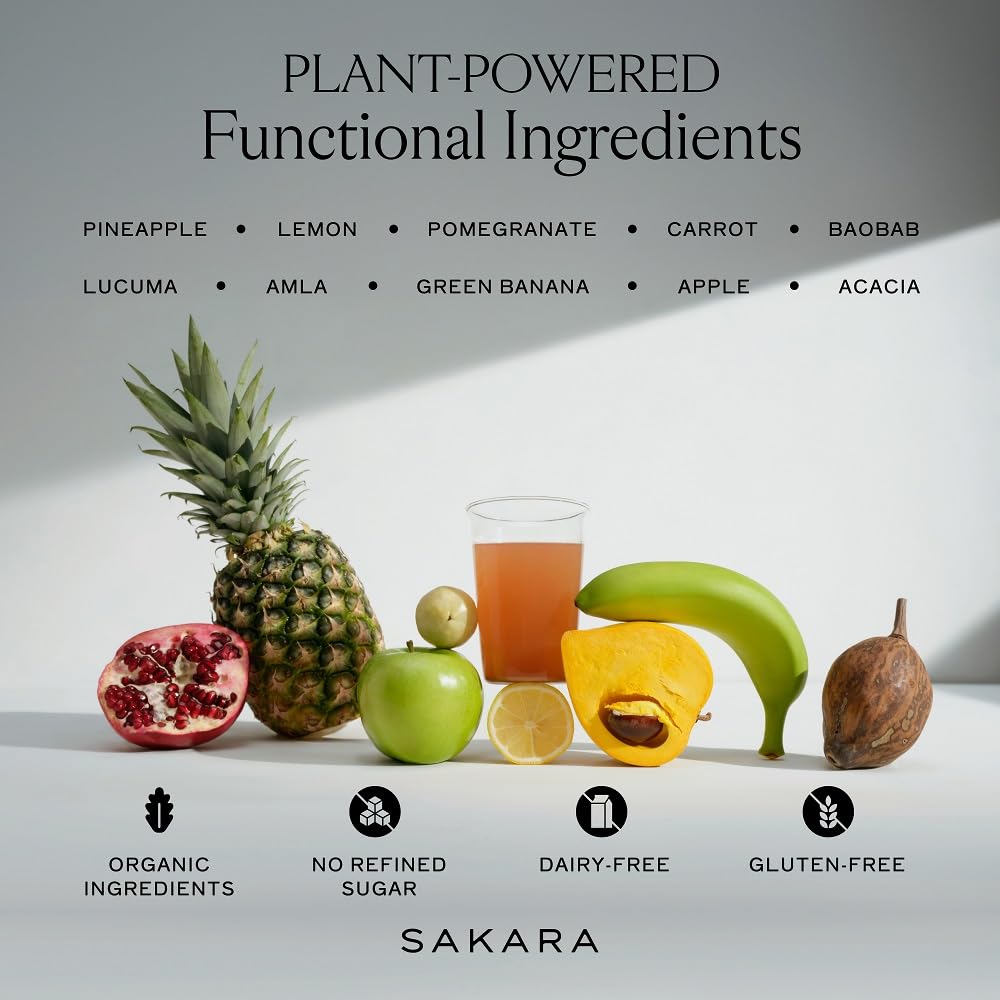 SAKARA Fiber Super Powder mixed in water