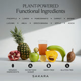 SAKARA Fiber Super Powder mixed in water