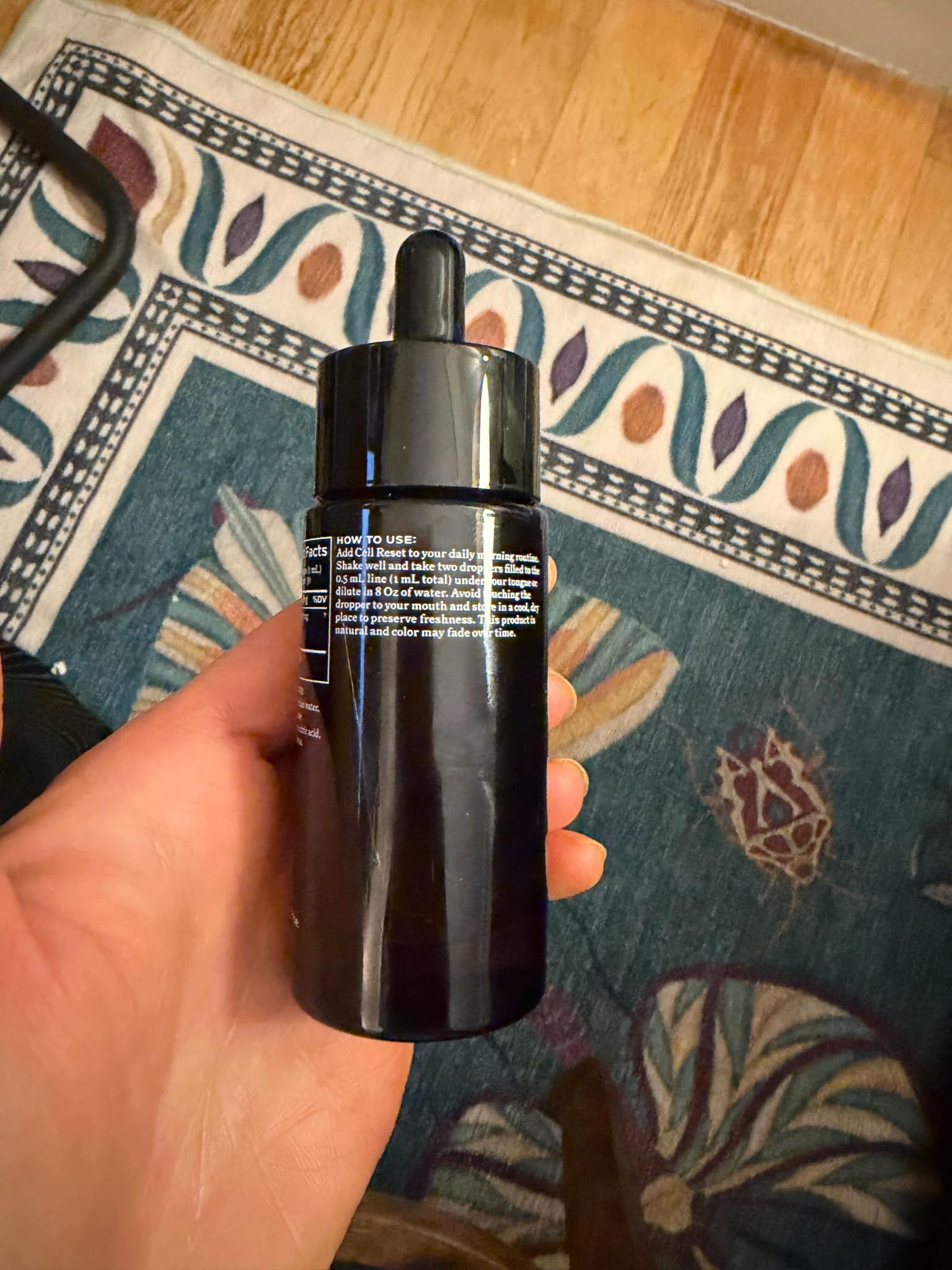 SAKARA Liquid Fulvic Acid Supplement 150g side view
