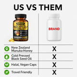 Sakoon Nutrition Black Seed Oil capsules in hand