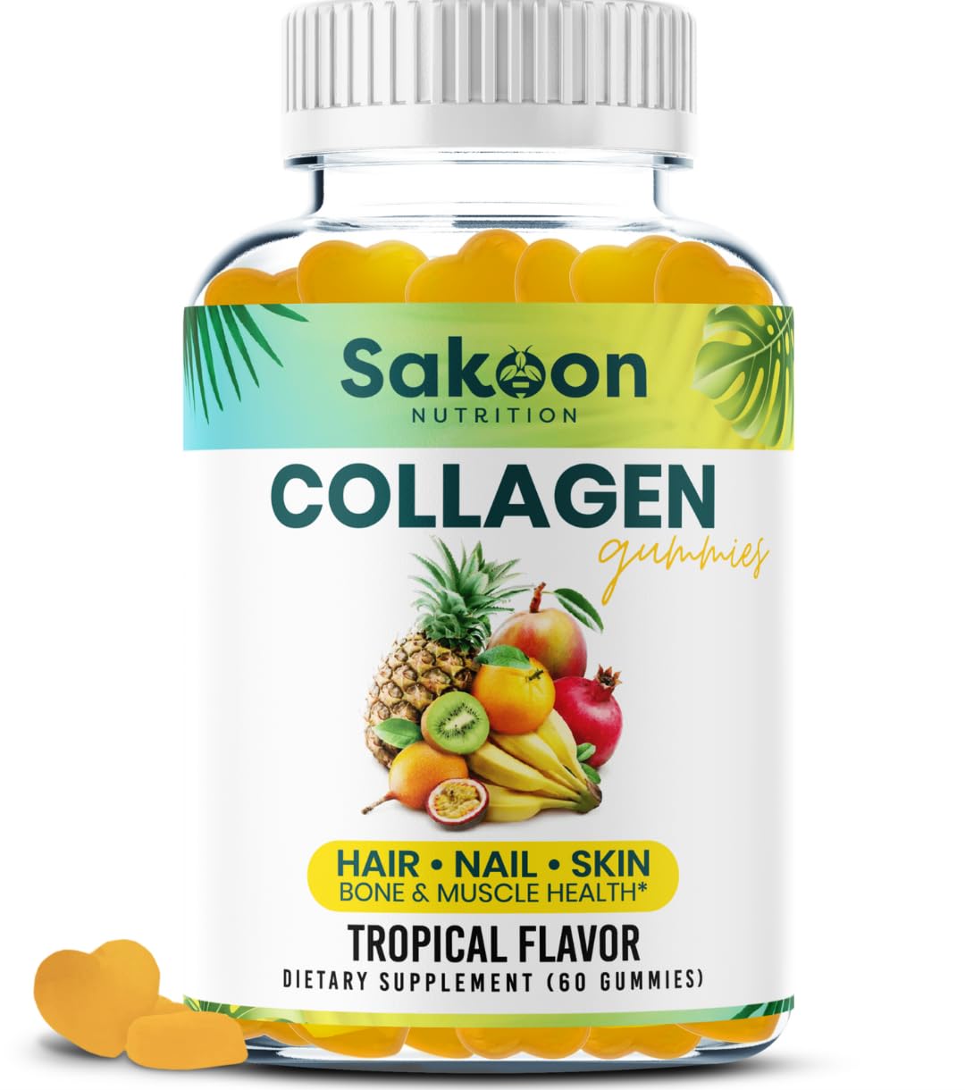 Sakoon Nutrition Collagen Gummies 290g front view