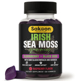 Sakoon Nutrition Irish Sea Moss Gummies bottle front view